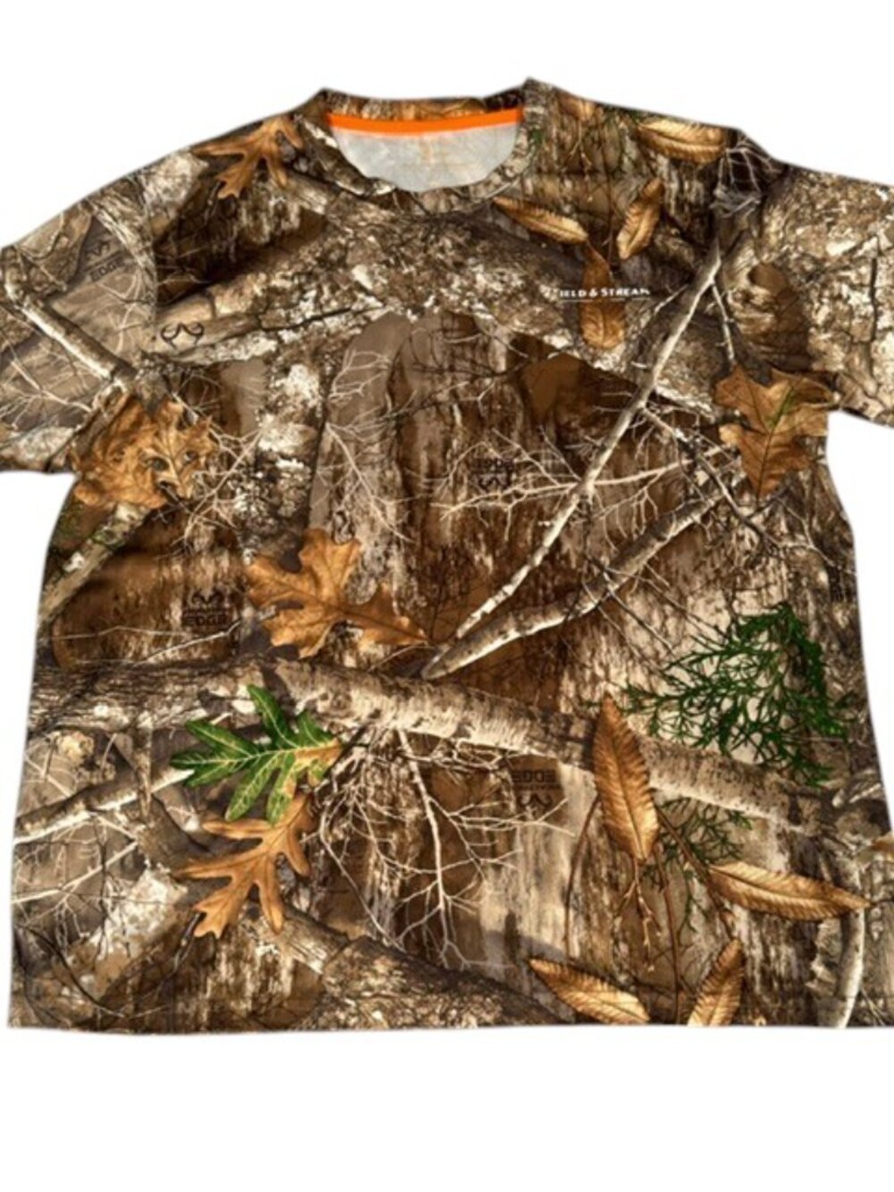 Field & Stream Realtree Camo Hunting T-Shirt Mens XL Short Sleeve Performance